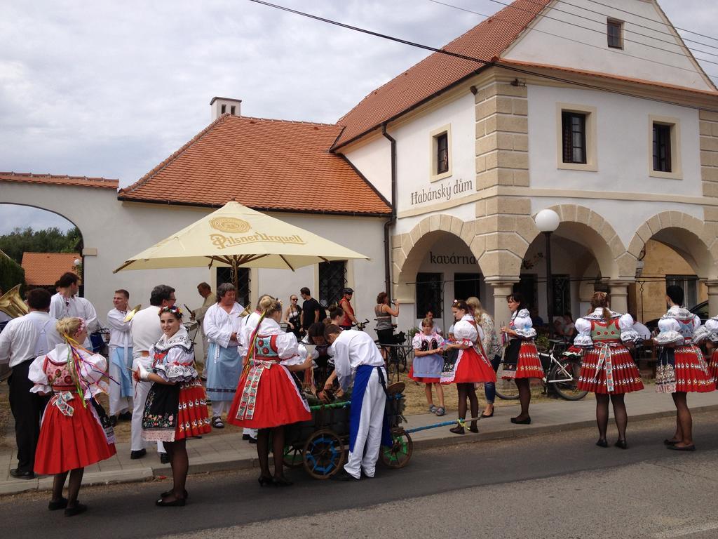 Готель Habansky Dum Долні-В'єстоніце Екстер'єр фото